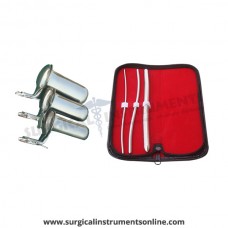 Hegar uterine dilator 3 pieces set,3-4, 5-6, 11-12, collin 3pcs